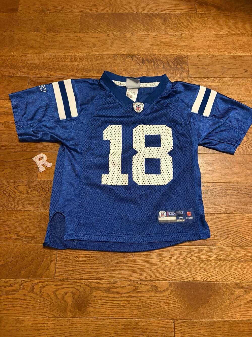 Reebok Indianapolis Colts Peyton Manning 18 Kids Medium Jersey